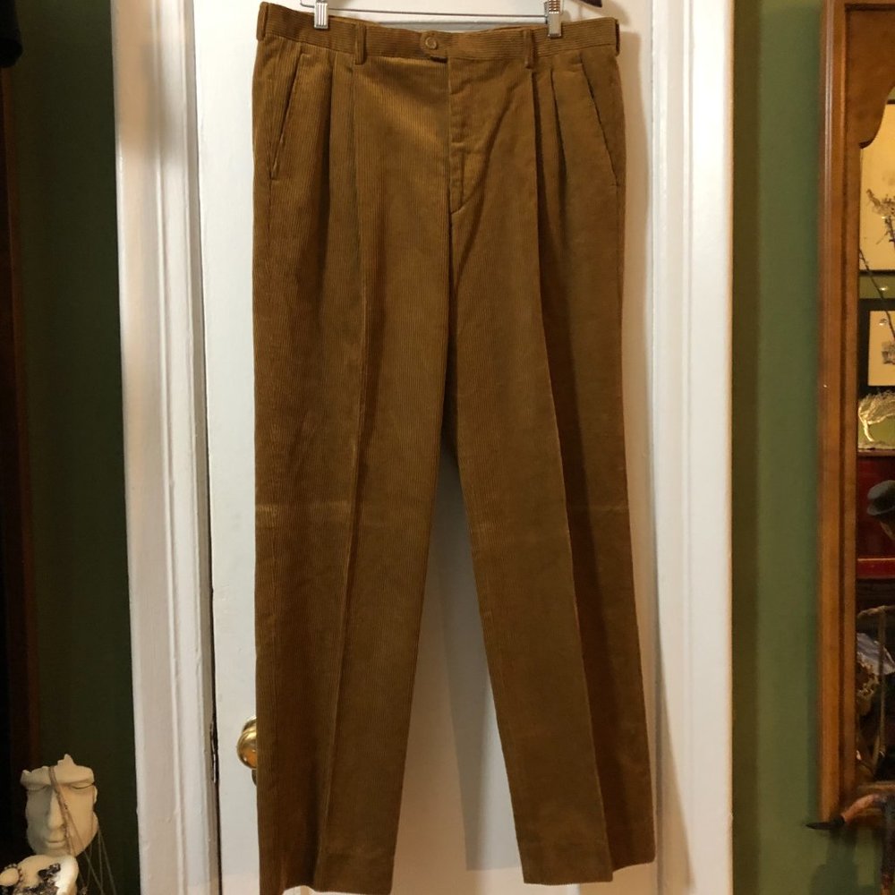 mens big& tall amber corduroy pants San Reme size 52